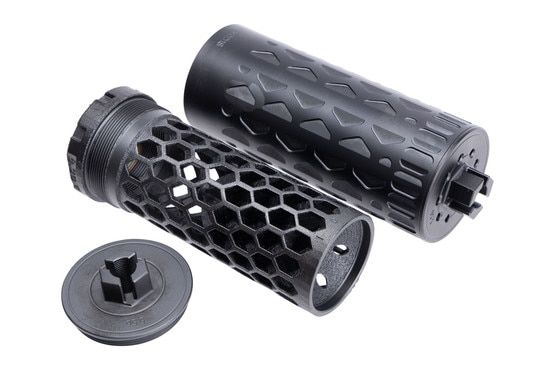 Mod 1 S 5.56 Suppressor with two piece design and Inconcel core